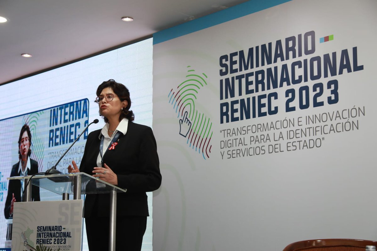 CarmenVelardeK's tweet photo. En el marco del 28 Aniversario del @ReniecPeru, realizamos el Seminario Transformación e Innovación Digital para la Identificación y Servicios del Estado, con el fin de fortalecer conocimientos y experiencias nacionales e internacionales para lograr la transformación digital.1/5 https://t.co/0u5rUQke5h