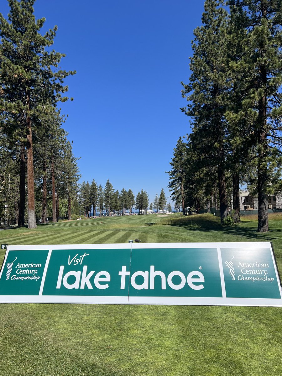 Had a blast this week in Tahoe with my friends golfing and watching the American Century Championship!
