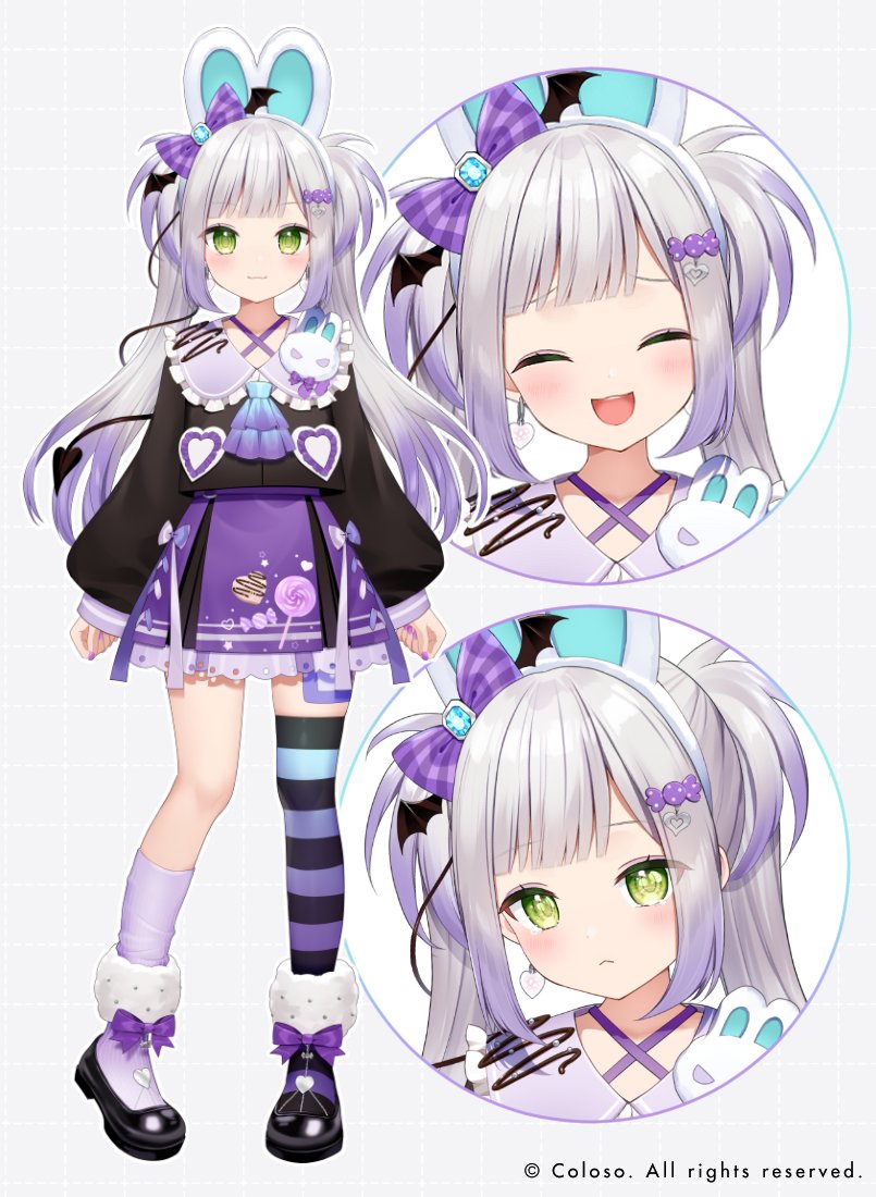 「最近のキャラデザ&Live2D立ち絵たち」|ももしき🍑🧁のイラスト