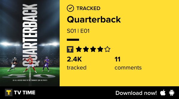 EasyTrix's tweet image. I've just watched episode S01 | E01 of Quarterback! tvtime.com/r/2Tmfd #tvtime