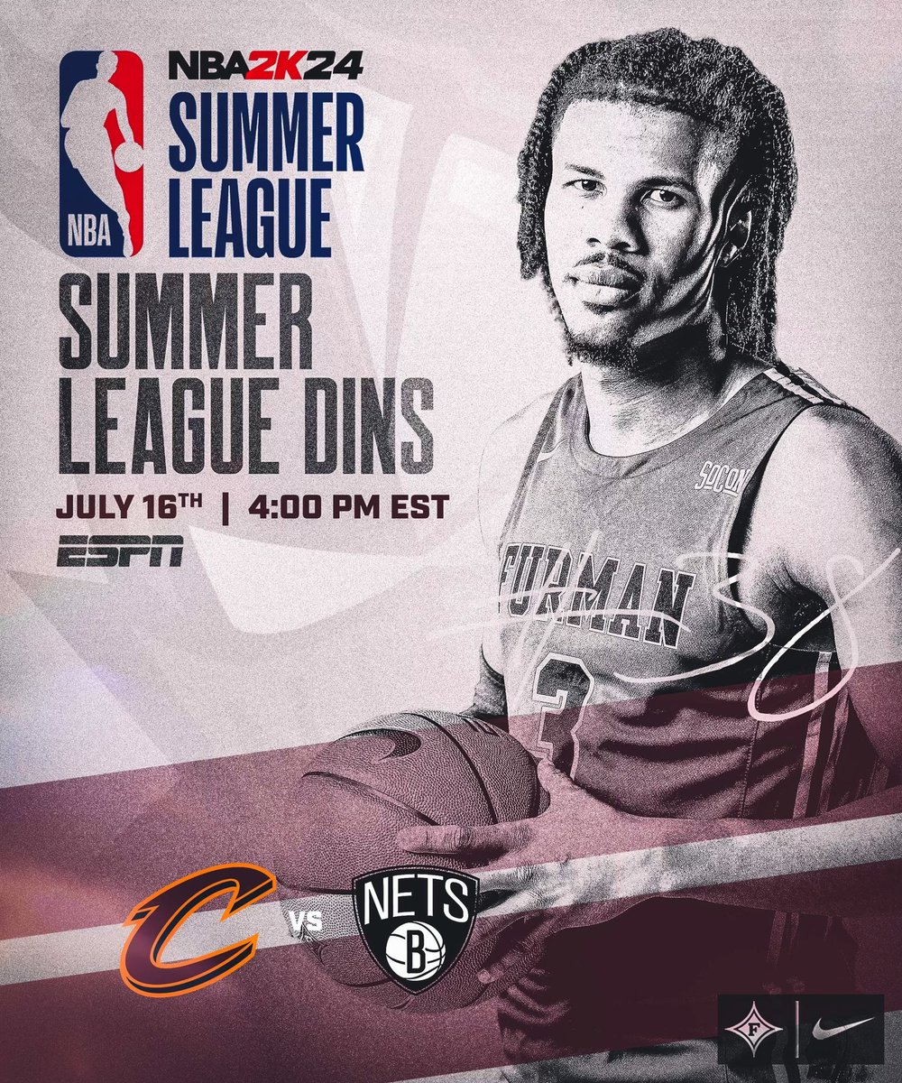 RT @FurmanHoops: Tune in NOW as @MikeBothwell_3 and @cavs take on the Brooklyn Nets!
#AllDIN // #BetterTogether https://t.co/ce8E45QMqy