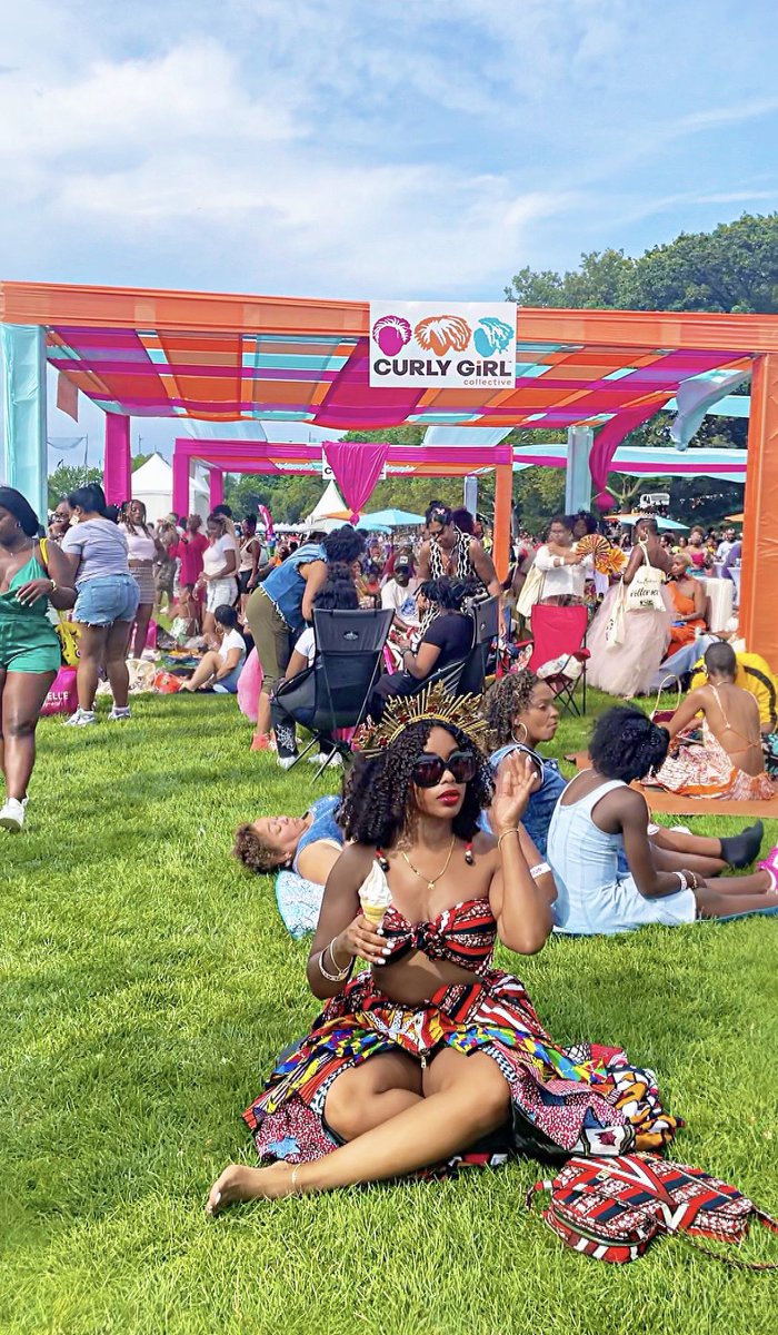 iCurlyCae's tweet image. #Curlfest was such an empowering event!