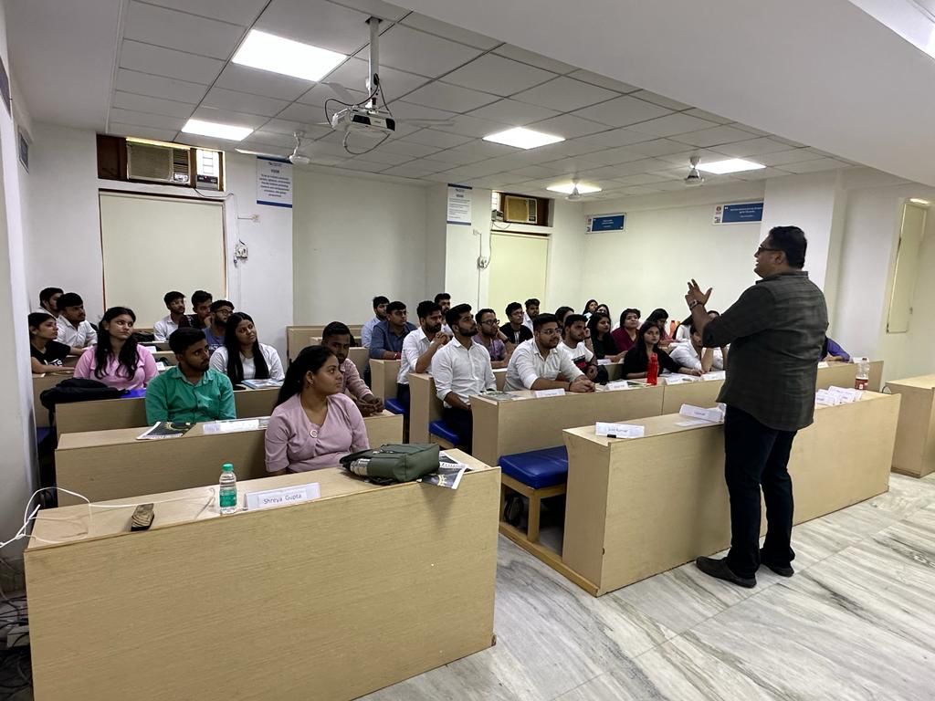 Students of MABS PGDM 2023 Joined for a game-changing session on Fintech Innovations & Disruptions and Cryptocurrency led by the esteemed Prof. Kuber Sharma, Professor of Practice at MABS.

#FintechInnovations #DisruptionsInFinance #MABS #PGDMStudents #LearningOpportunity