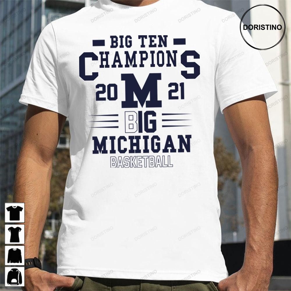 Big Ten Champions 2021 Michigan Basketball Doristino Trending Style
 Love it - More detail: https://t.co/oH3ox6Ua9u https://t.co/8cx0yVQaiq