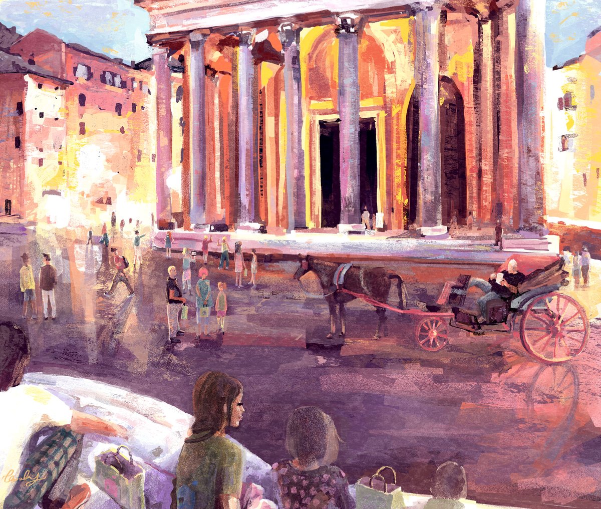 danimillistudio's tweet photo. "The history of architecture is the history of the struggle for light." -Le Corbusier

Decorate your wall with a dance of light, shadow, and the encapsulation of lasting memories. 

https://t.co/pQcqSwbj7P

#romeitaly #illustrationart #urbanart #artprintshop #pantheon #paintings https://t.co/wZTVYfOQm1