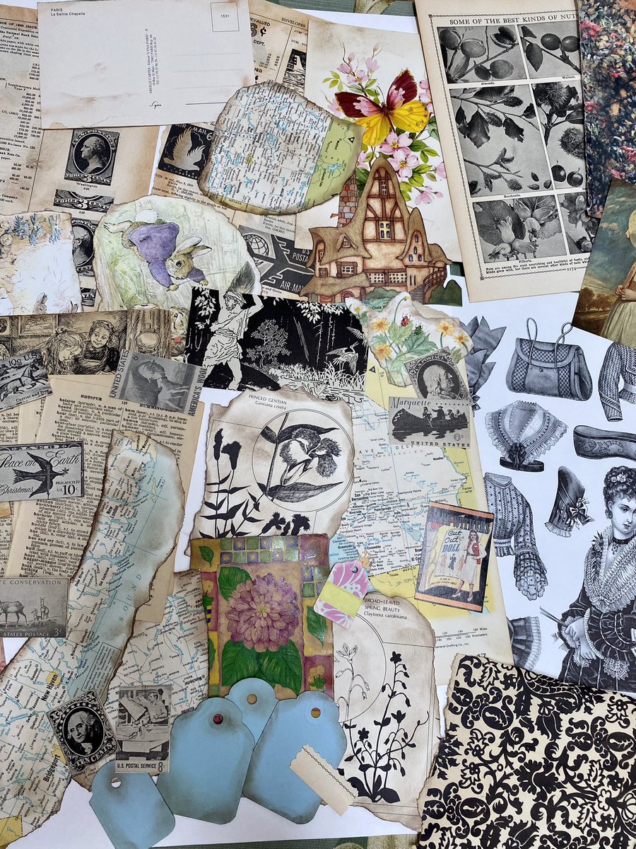 RonnieLewis4's tweet photo. #JunkJournalEphemera #Vintage #art #alteredbook #Collage #MixedMedia FET https://t.co/JIZl4auWVE #eBay via @eBay https://t.co/nqVi4FsXwf
