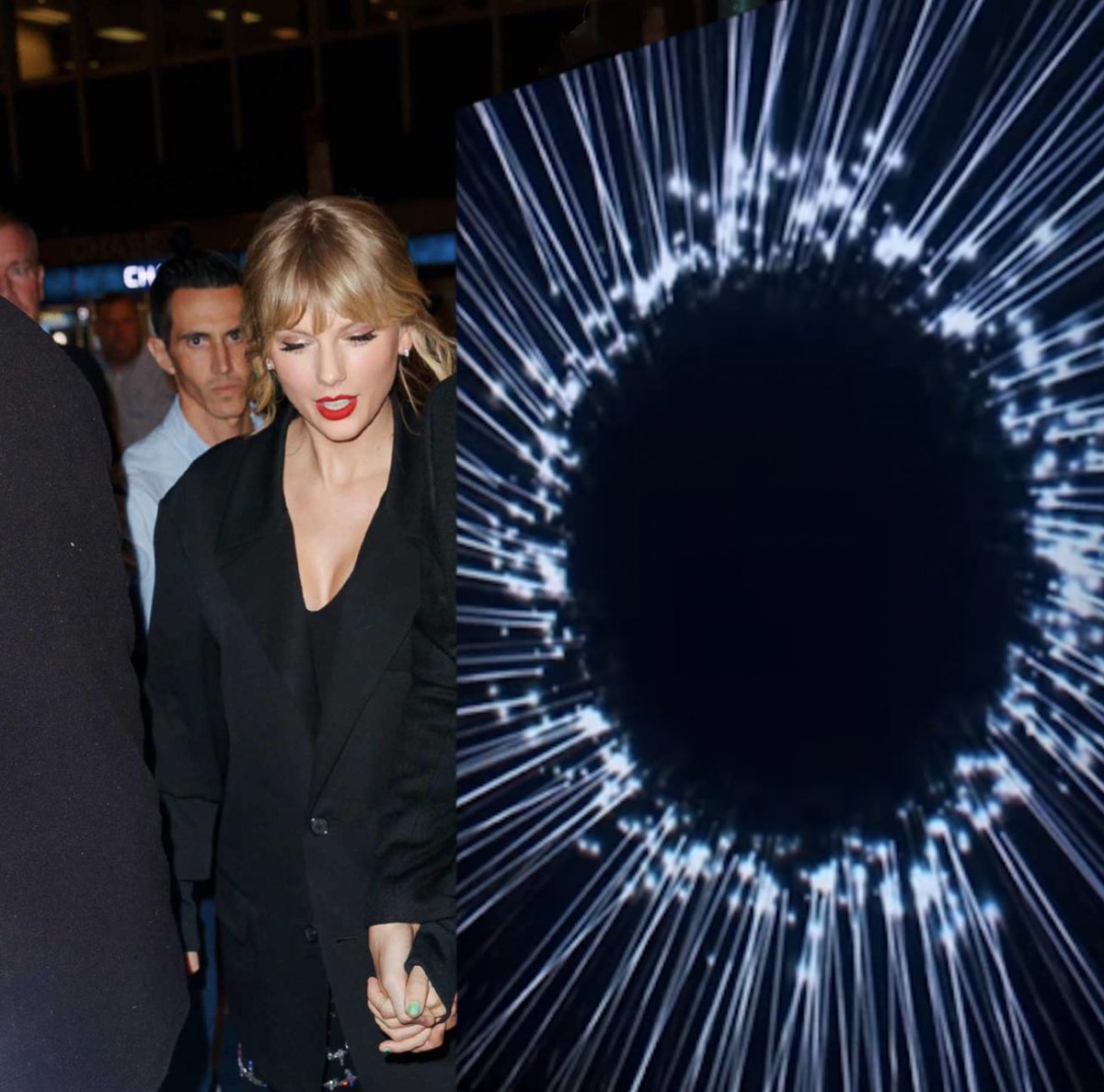 davefranklin's tweet photo. Taylor Swift and The Entity spotted holding hands in NYC amid dating rumours https://t.co/y2N11o3FCa