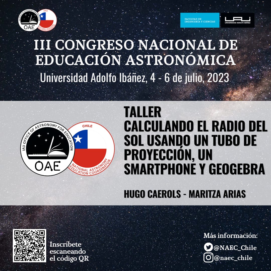 estrellaalphard's tweet photo. Estuve en el III Congreso Nacional de Educación Astronómica organizado por el equipo @NAEC_Chile 📚🌟🔭👩🏻‍🏫🧑🏻‍🏫
con el taller que nos valió una publicación en la revista de Educación en Física 
Y con @ComAstronomica construyendo instrumentos de observación astronómica 🚀 #Astronomía https://t.co/IAO7xL2KrT
