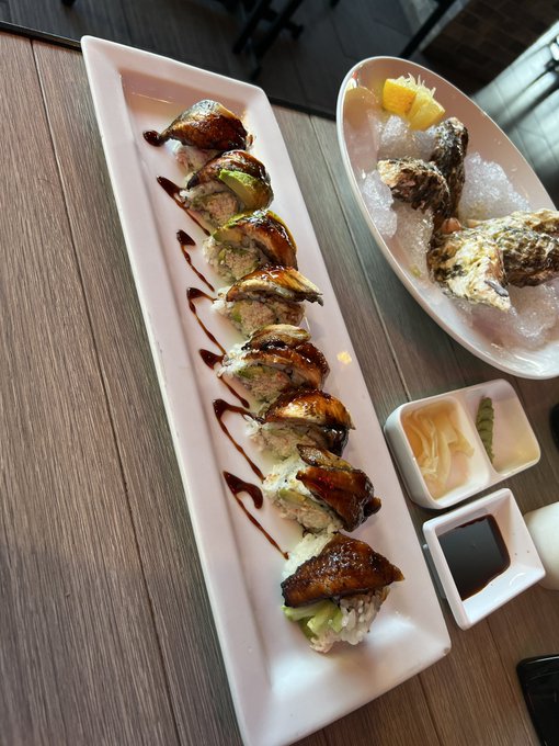 I love me some sushi &amp; oysters 🦪 🍣 💕 https://t.co/8CP70B04fu<a href="/tag/rt"class="tags"><span>#rt</span></a><a href="/tag/velmacosplay"class="tags"><span>#velmacosplay</span></a>