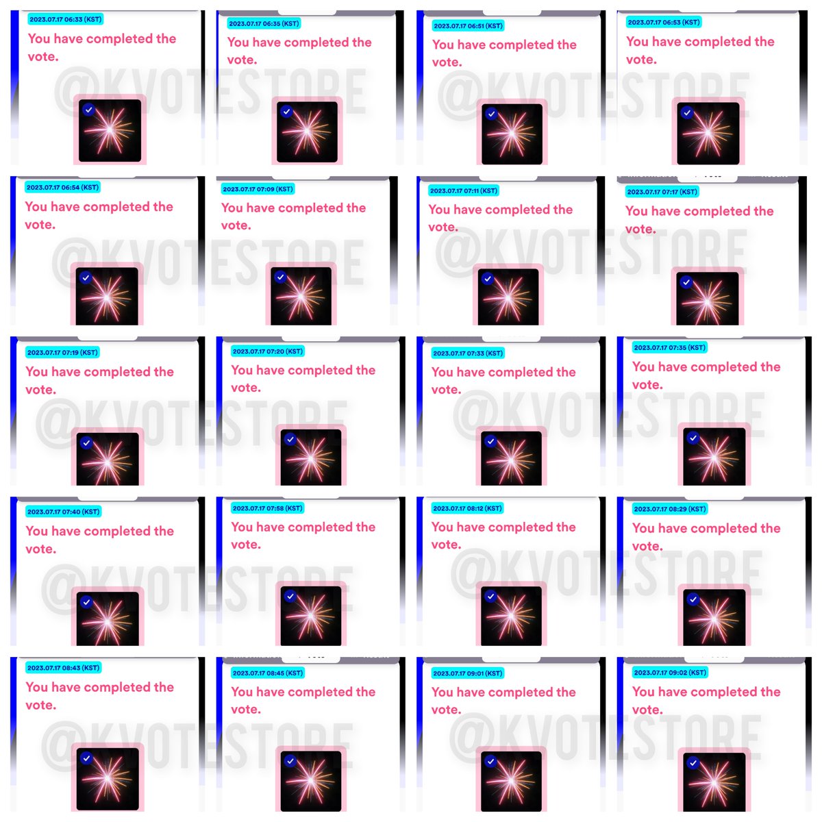 KPOP VOTE STORE tweet media