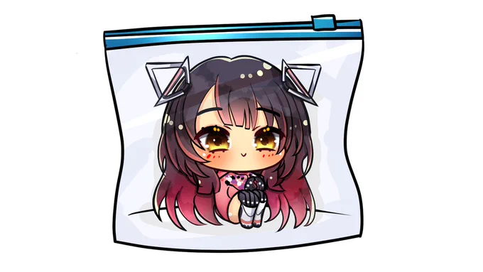 Is Robocosan Waterproof? Can i bring her to the beach?  I put her in a ziplock to be safe!  #ロボ子Art