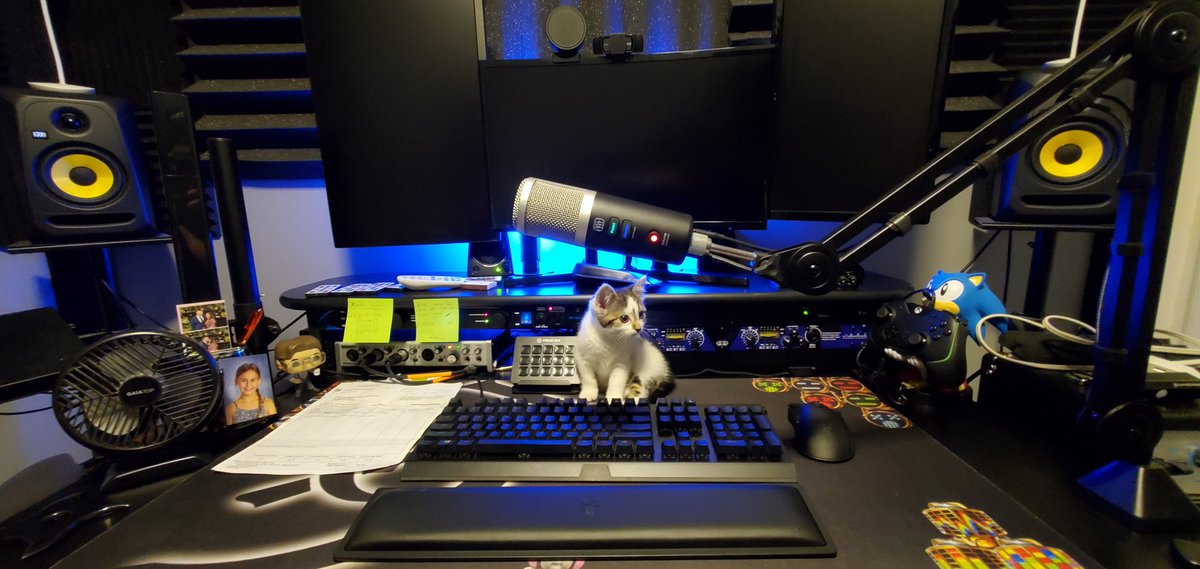 Notice anything new with my setup?