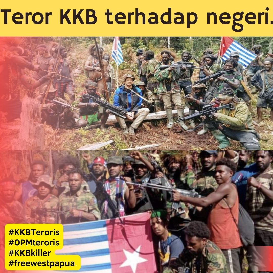 ipin_Float's tweet photo. KKB merupakan sebuah klompok yg kerap menebar teror baik kepada warga sipil maupun TNI serta Polri di wilayah Papua. Tujuan KKB Papua adalah melepaskan diri dari (NKRI). Oleh karena itu...
#KKBTeroris
#OPMteroris
#KKBkiller
#freewestpapua
#GAM3BO1_WONWOO_DAY https://t.co/9VCAW5FF5s