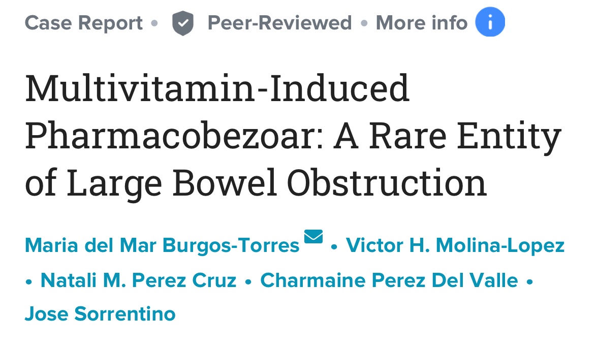 General Surgery UPR (@uprgensurg) on Twitter photo Latest publication by Dr. José Sorrentino from <a href="/DeptVetAffairs/">Veterans Affairs</a> San Juan. Interesting case of Large Bowel Obstruction.
cureus.com/articles/14717… Latest publication by Dr. José Sorrentino from <a href="/DeptVetAffairs/">Veterans Affairs</a> San Juan. Interesting case of Large Bowel Obstruction.
cureus.com/articles/14717…