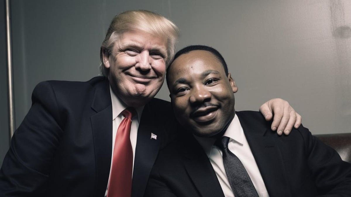 Fake Photos Of Donald Trump With Martin Luther King Jr. Go Viral https://t.co/JrrprXKTEZ https://t.co/H9ImfnVELp