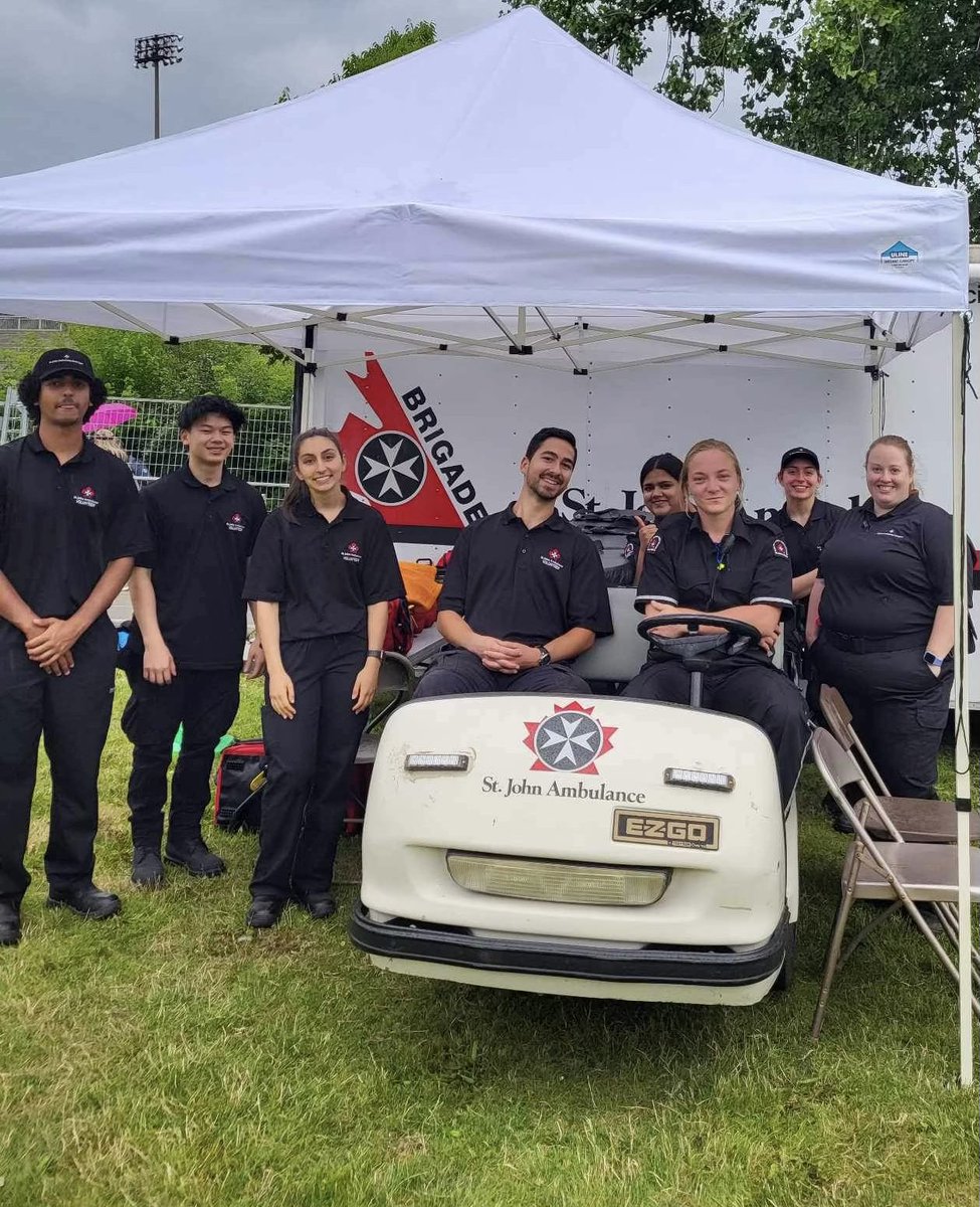 Our London-Middlesex Medical First Response (MFR) team on task at the “Rock The Park” in #ldnont. #sja #sjaswo #savinglives Interested in volunteering? Call us at +519-432-1352, email us at swo@sja.ca, or check us out on the web sja.ca/en/community_s…