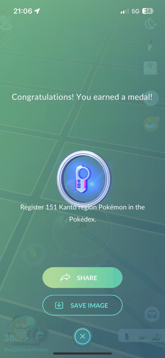 desdadankmaster's tweet photo. Finally 🥹 #pokemongo #Pokemon151 #pogo https://t.co/g5zrgVDuf6