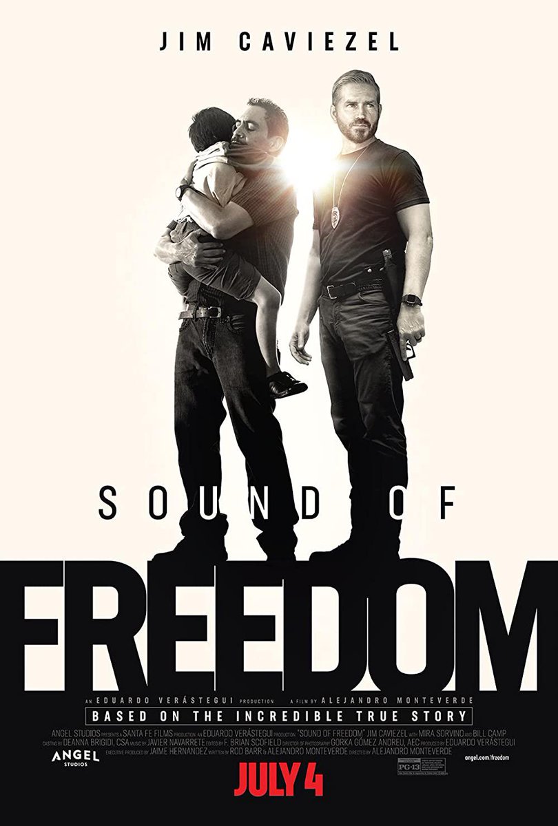 Do yourself a favor and go see this film in theaters. If you can’t afford it, I’ll pay for your ticket.
This is one of the most important true stories told in our lifetime.
#SoundOfFreedom