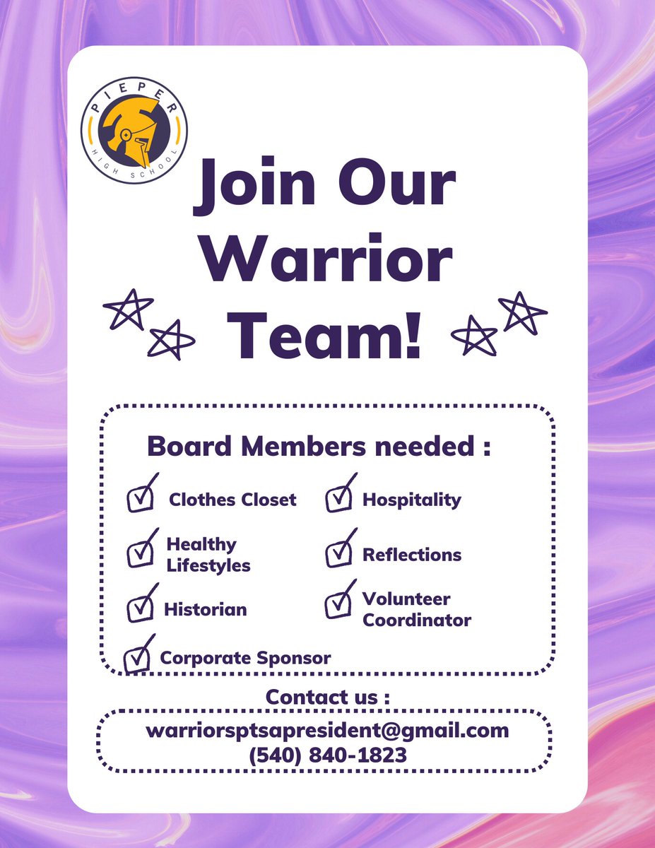 Pieper HS PTSA tweet media