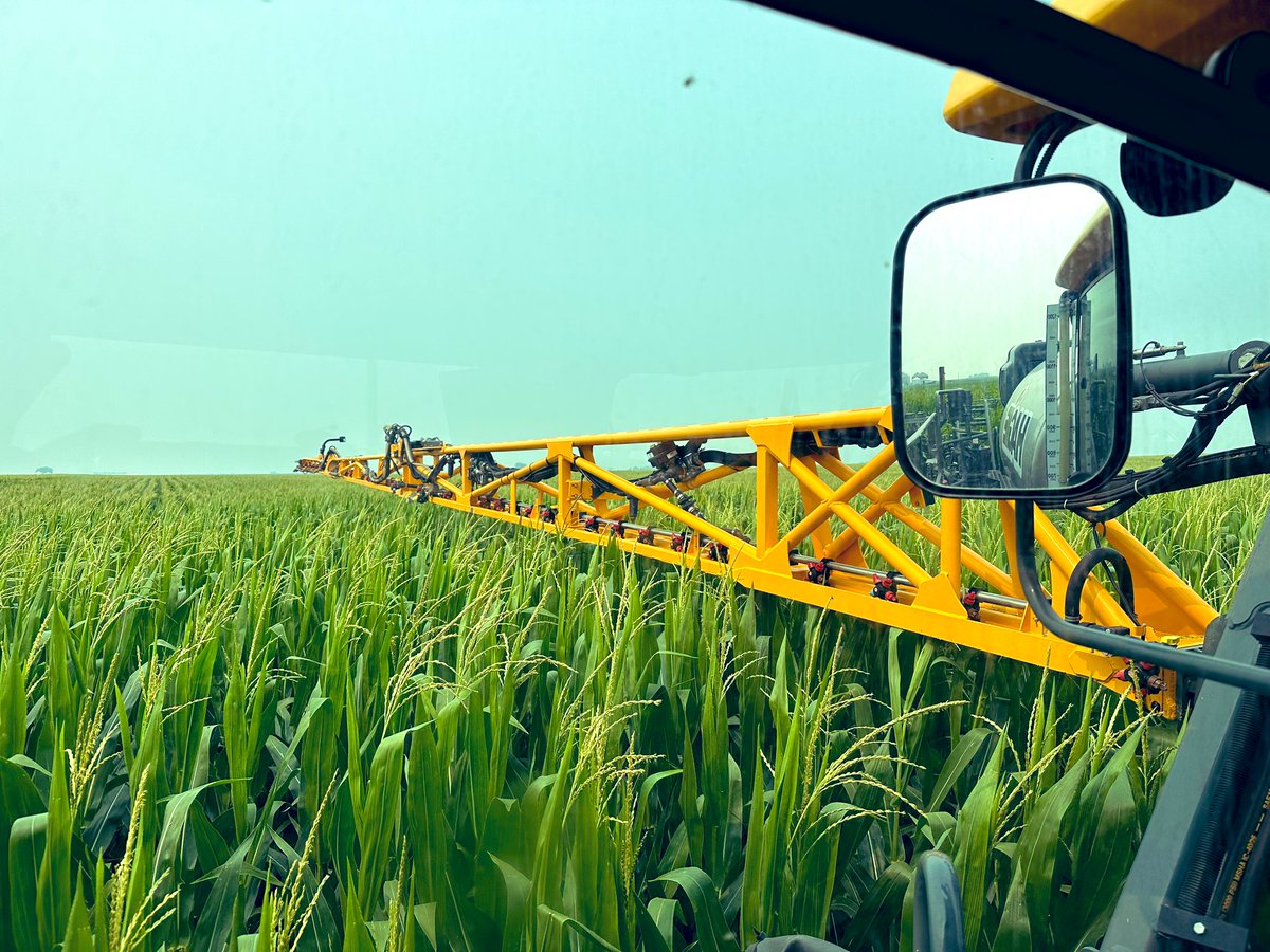 mpmartin5's tweet photo. Time to feed this crop! @BASF @sound_ag @AgriGold @hagiemfg https://t.co/WBPKWX3teS