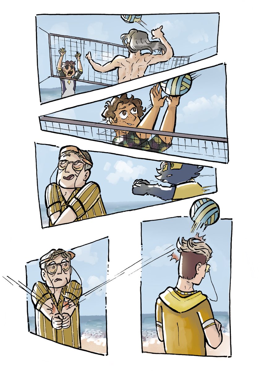 beartitled's tweet photo. 🏐Beach volleyball🏐
Featuring narrators @BlackKatDraws @braisedhoney @XandyProjectz @TroolyArt and many more!

#tsp #tspcomic #tspfandom #TheStanleyParable #TheStanleyParableUltraDeluxe #thestanleyparablefanart #tspud https://t.co/lAkPGmirCD