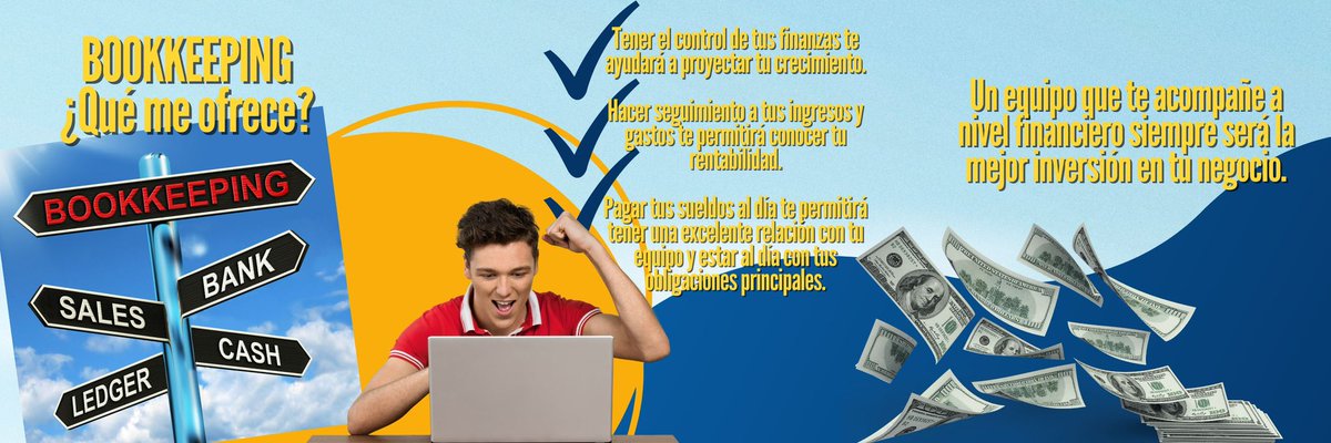 Fase_Insurance's tweet photo. Bookkeepin ¿Qué me ofrece?
Tener el control de tus finanzas te ayudará a proyectar tu crecimiento.
Hacer seguimiento a tus ingresos y gastos te permitirá conocer tu rentabilidad. Pagar tus sueldos al día te permitirá tener una excelente relación con tu equipo y estar al día https://t.co/p5MQGYhHq5