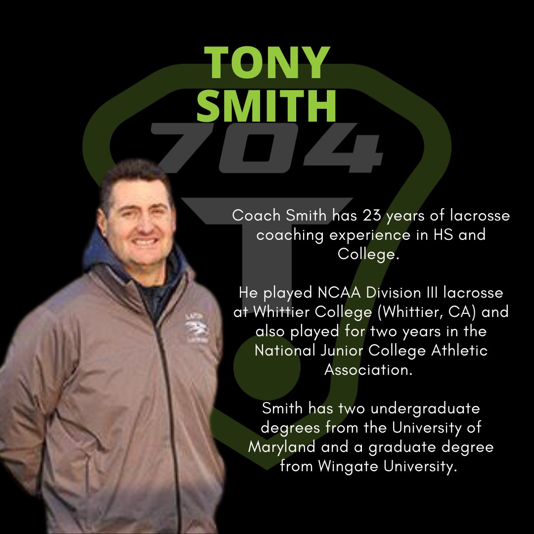 Meet Coach Tony Smith! Many of you know him, as hes' been with us for many seasons. He comes with decades of LAX experience both and a true passion for the game. We are fortunate to have Coach Smith on board the True organization!
#True704 #TrueCLT #CharlotteLax #TrueDifference