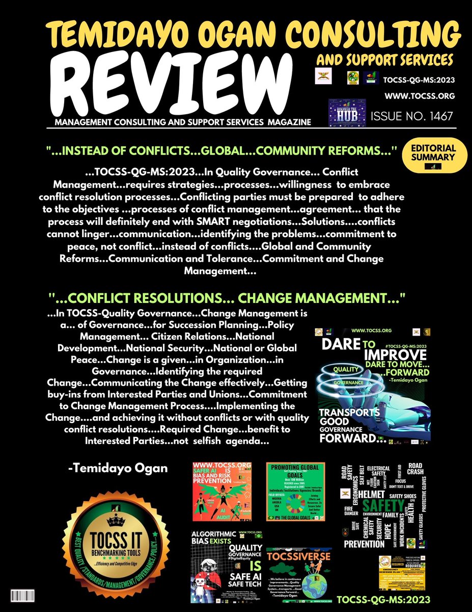 temidayo_ogan's tweet photo. #TOCSSit #TOCSS #TemidayoOganConsultingReview
#TOCSStrainingReview #TOCSSreview #TOCSSmedia #TOCSSmagazine #TOCSStraining #TOCSStrainingandStrategicBusinessConsulting #TOCSSstandards #TOCSSpolicy https://t.co/Q3XgEnQ7HX