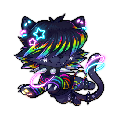 CheepsterArt's tweet photo. For ChekhovsGunman, Galaxkitty, Fluffyshark and crossedAimless on Art Fight :) https://t.co/g5OhSMkOqM