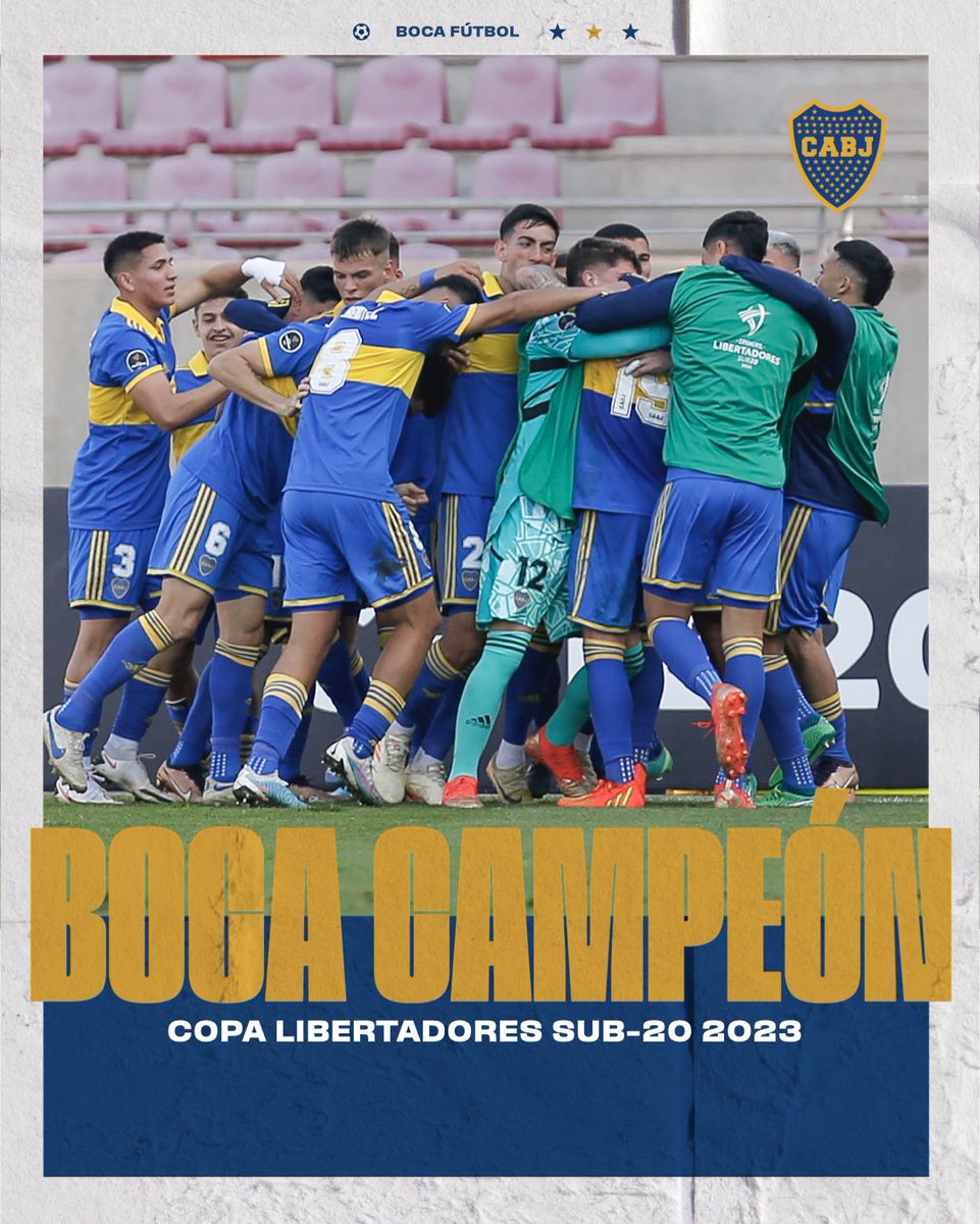 Boca Juniors es campeón del mundo Sub20 - CONMEBOL