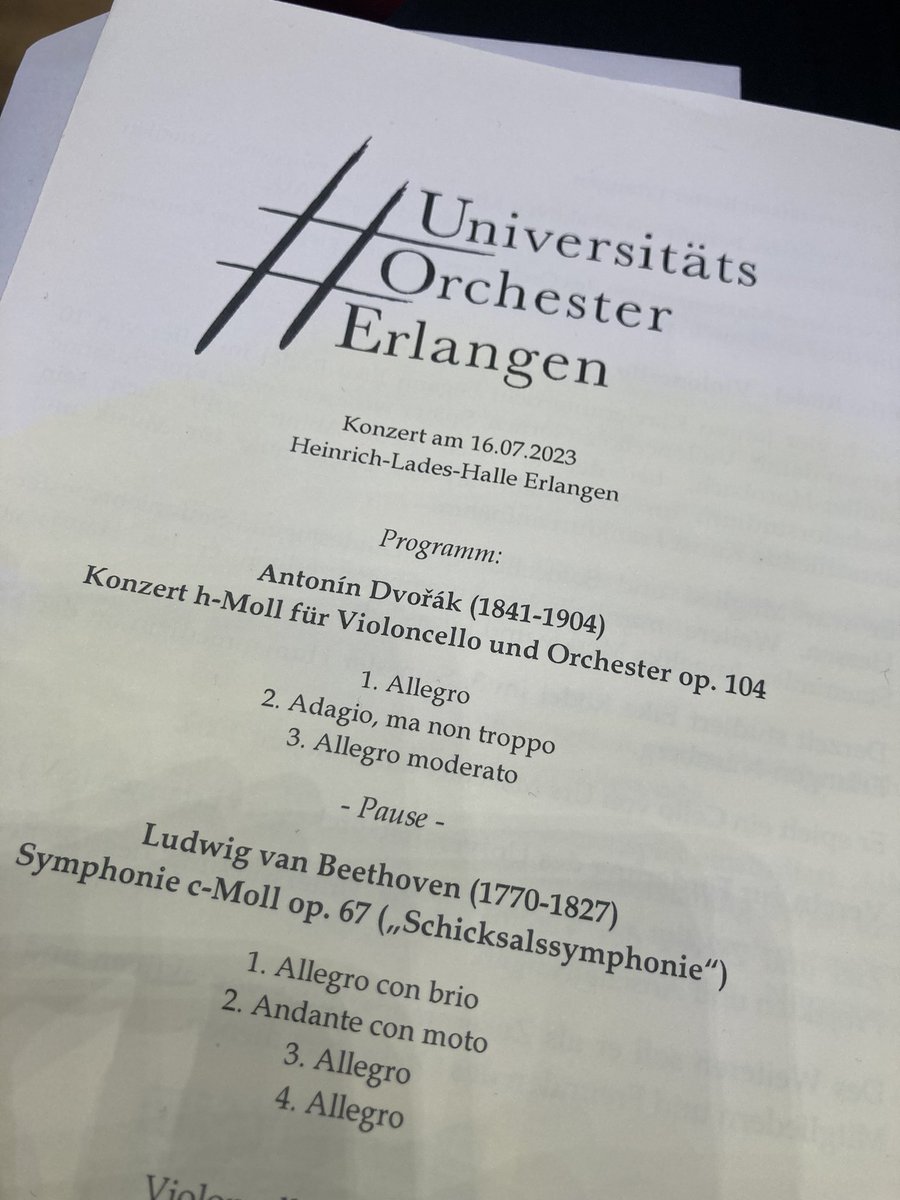moeslein's tweet photo. The #FAUorchestra is truly impressive! What a wonderful evening: full house, an enthusiastic young audience, and passionate musicians with a mind-blowing cello soloist #EikeRoedel 👏 #FAUtogether
👉 https://t.co/C6xMTA4gmX https://t.co/uPWGNvm8rU