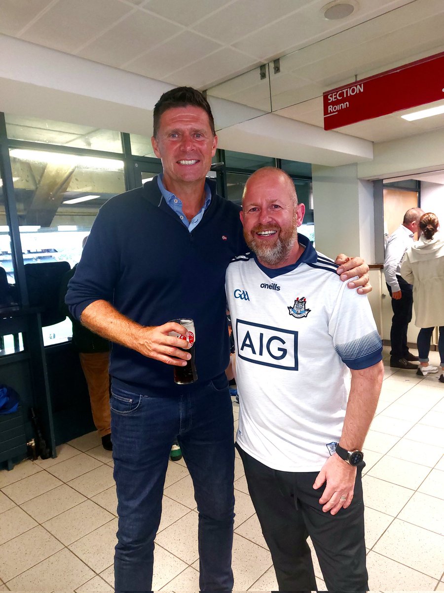 I count myself very lucky to be part of the Gaa community. 
Meeting inspiration people.
They are so humble and generous with their time.
So proud to to be a Dub.
Best of luck to The Lads for the Final. 
 <a href="/DubGAAOfficial/">Dublin GAA</a>
<a href="/OTooles_GAC/">O'Tooles GAC</a> <a href="/officialgaa/">The GAA</a>