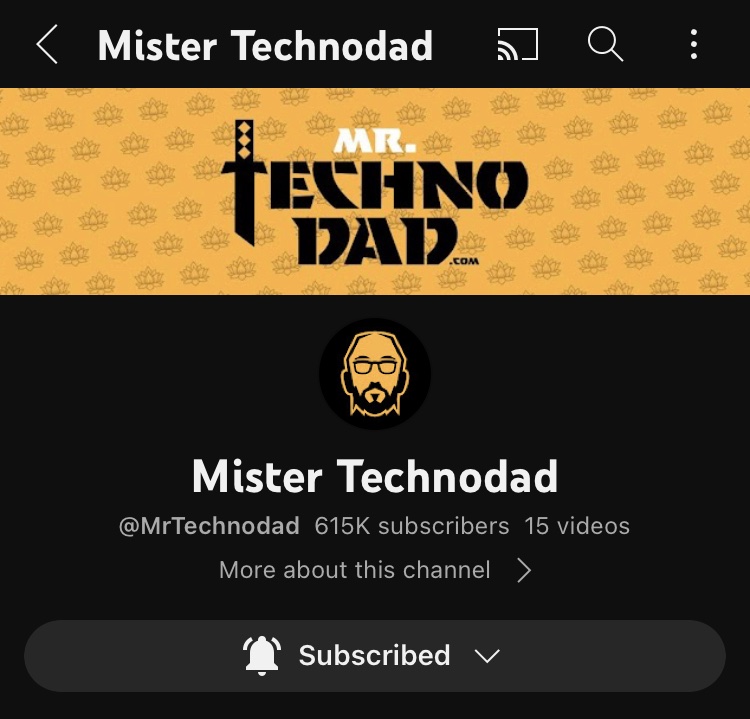 technodadreddit's tweet photo. Technodad's channel got a new look :))
Go sub if u havent yet!! https://t.co/xNf6JV36yB