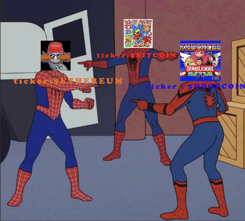 Real &amp; OG #ETHEREUM others are copy paste 

#VoldemortTrumpRobotnik69Pepe #HPOS10I