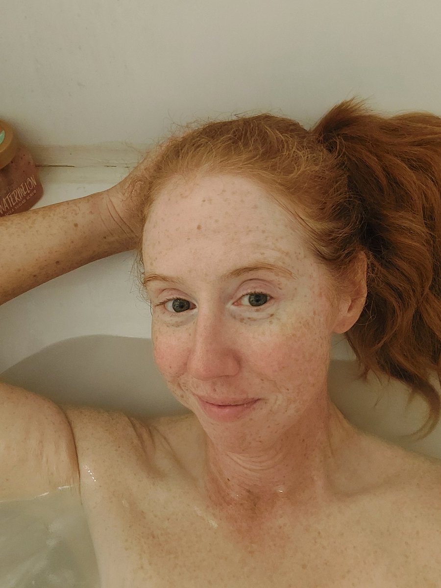 ToplessTales's tweet photo. Who signs up for overtime right before Prime Week? Me, it's me, I'm the dumbass. Let's hope the bath helps. Send good vibes and coffee $! https://t.co/yaDdNrtL24