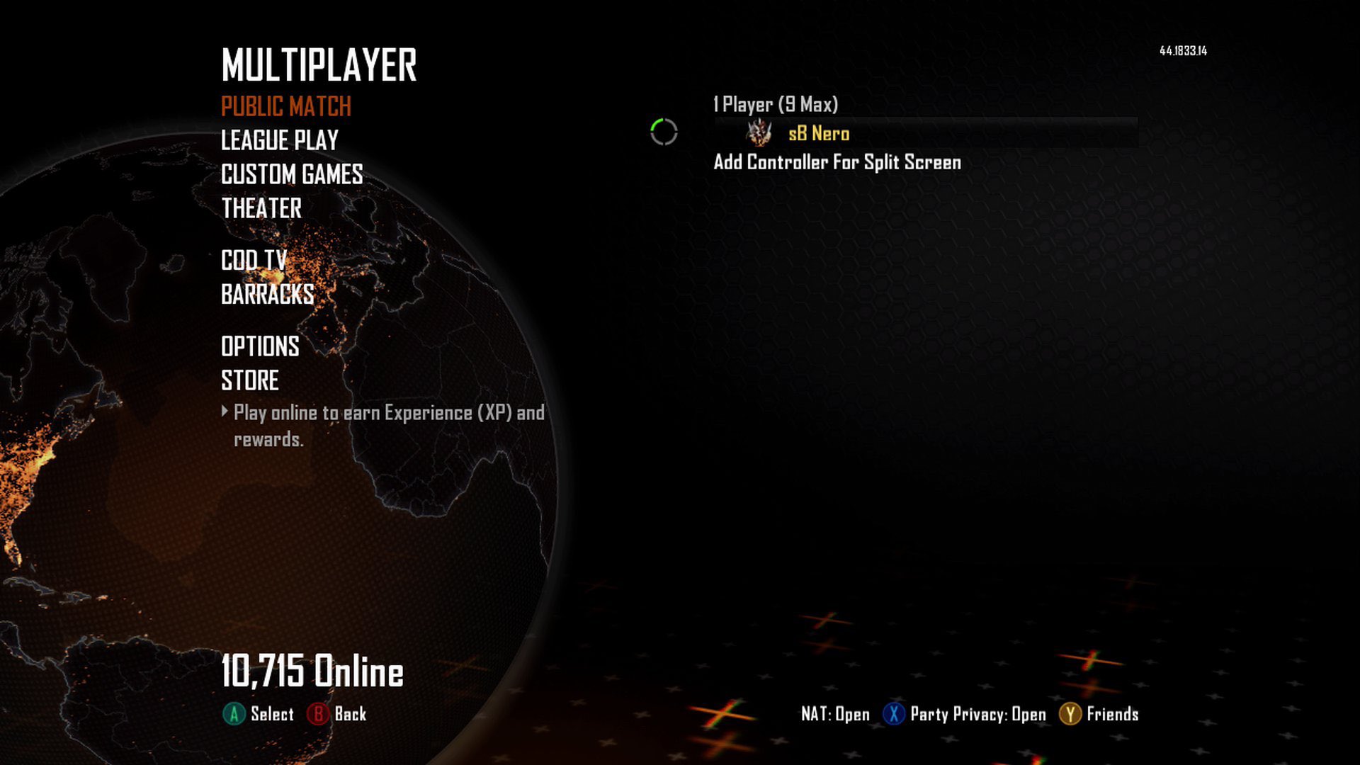 Is Call of Duty: Black Ops 2 2-player split screen?