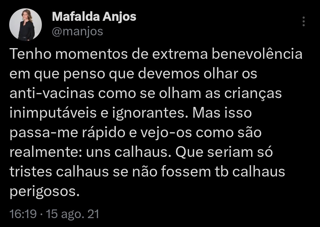 matospereiracom's tweet photo. @manjos @SICNoticias @Visao_pt Eu disse o mesmo! A SIC notícias também podia ter publicado os teus twits de especialista pandémica! https://t.co/aX6OvaEvqJ