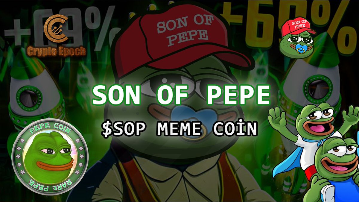 crypto_epoch's tweet photo. YENİ BİR MEME COİN VE YENİ BİR VİDEO İYİ SEYİRLER 🚀🔥

A NEW MEME COIN AND A NEW VIDEO GOOD WATCHING 🚀🔥

@SonOfPepe_ETH

https://t.co/N6K1ObSVSL https://t.co/EsAdmafwpX