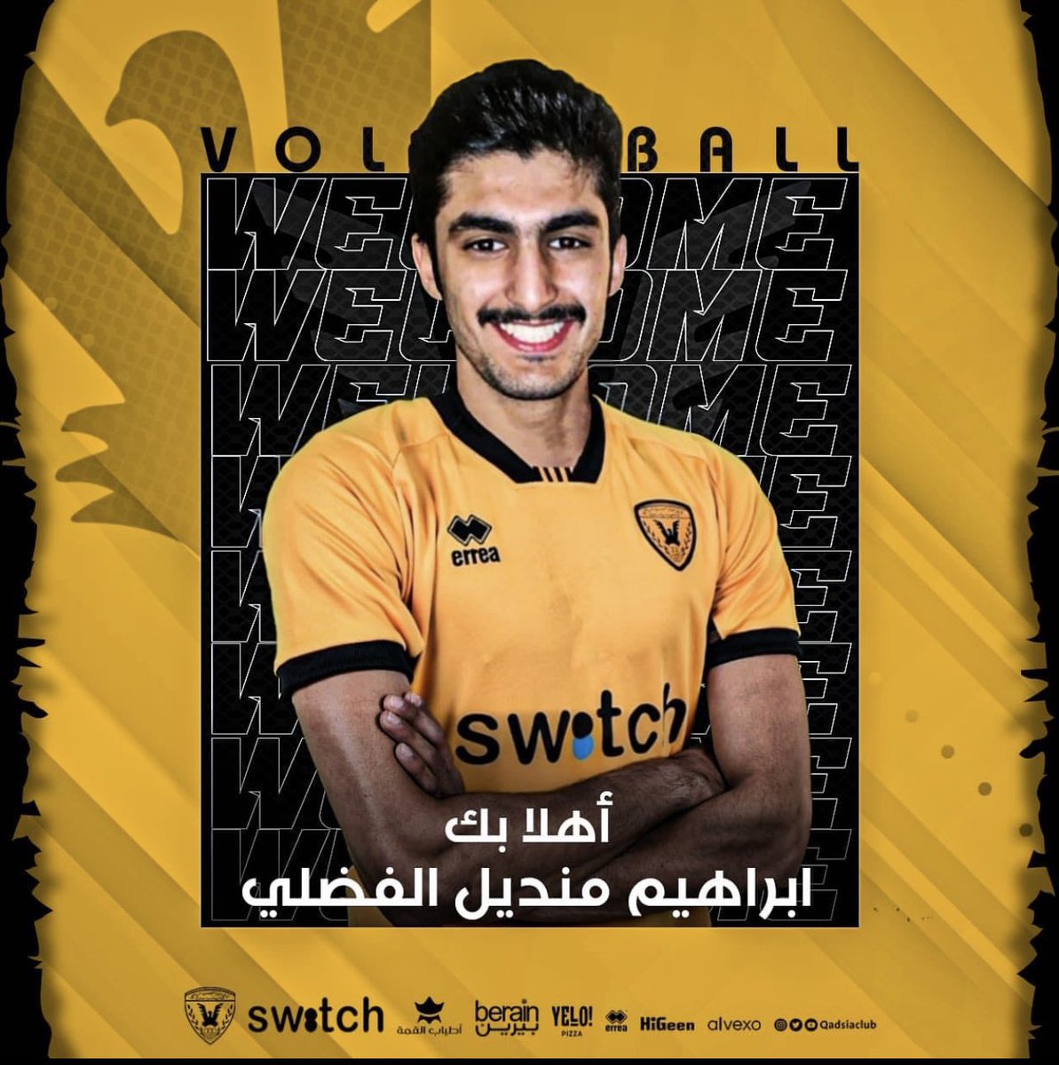 الحمدلله تم انتقالي الى نادي القادسية لمدة ثلاث مواسم ... اسأل الله التوفيق 💛🙏🏽