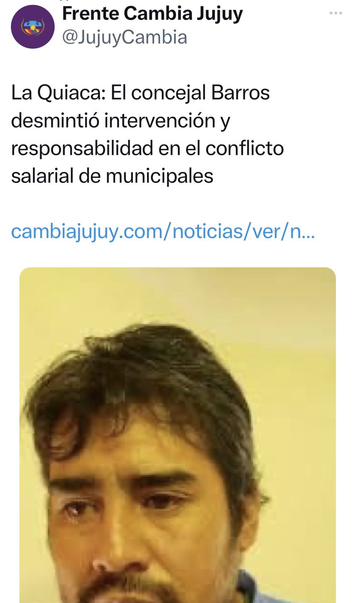 vickylunaok's tweet photo. @BlasGallardo1 @GobiernoJujuy @BlasGallardo1 ya estuve en #Humahuaca . Ah y nuestro concejal nos mantiene muy bien informados de todas las barbaridades que hace y dice. Cómo mentir sobre un falso informe solo para su gente. #CircoK
https://t.co/Jay3escJAl https://t.co/8GEBLUSZtX