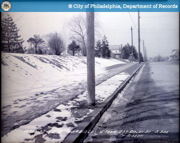 HistoricPHL's tweet photo. March 21, 1949: Contract S-1260-West from 1807 Ripley Street-South Side of Street. 
https://t.co/qaQxXXsKLS https://t.co/0IQT13Wda5