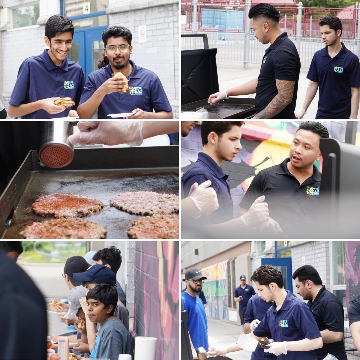 GGyouthcentre's tweet photo. Another incredible week at #GGYC Summer Camp 2023, Week 2! The sun shined bright on us, creating perfect weather for outdoor adventures in soccer, basketball, cricket, art, and delicious burger grilling for our dedicated staff. https://t.co/Cx2VOBB3SD
