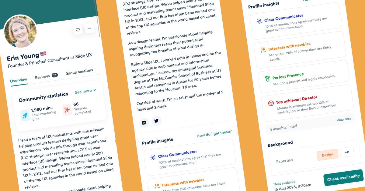 Slide UX tweet media