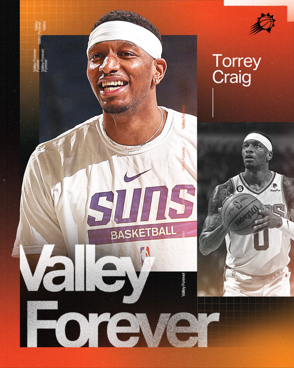 RT @Suns: Thank you, Torrey! https://t.co/E1jFcQ9CEv