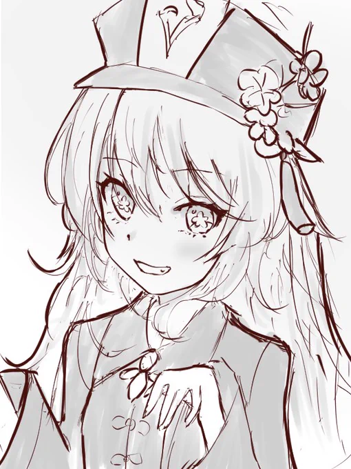 フータオ描いた #原神