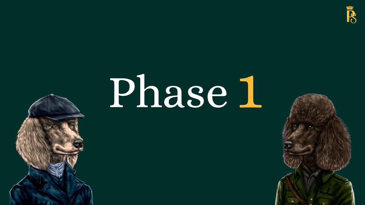 PedigreeSociety's tweet photo. Only 5 days left to mint in Phase 1 of The Pedigree Society - July 21st!⏰

Hold onto your Pedigree NFTs after Phase 1 ends, for an airdrop from the main collection before Phase 2 commences.

(This also includes Pedigree NFTs acquired from secondary marketplaces)

Just 24 more Pedigree NFTs to go until we hit a major minting milestone! 🎉

Once reached, one lucky Holder will win a coveted Royal Pedigree. With only 4 Royals in existence, this is not to be missed! 👑🐩

Mint live: https://t.co/2dcQQBK2gm