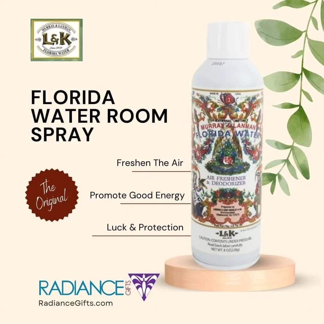 RadianceGifts's tweet image. Florida Water Air Freshener &amp;amp; Deodorizer Spray
Florida Water® Room Spray is a convenient aerosol version of the original Florida Water®. Use it in your home to freshen the air, promote good energy and for cleansing, luck and protection.
8oz

 #lanmanandkemp #FloridaWater