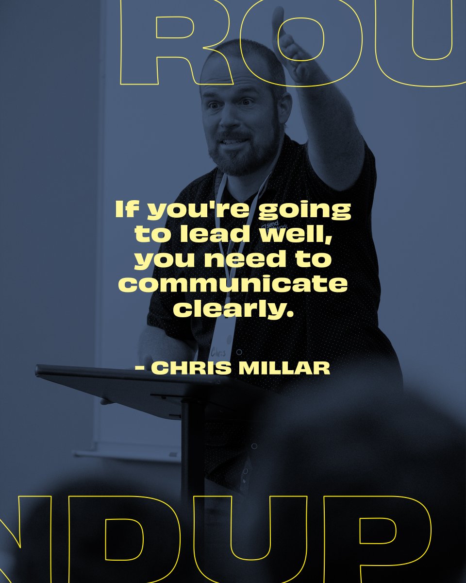 sbtccollegiate's tweet photo. Clear communication is a must! #HealthyLeaders https://t.co/byxoWLhFDY