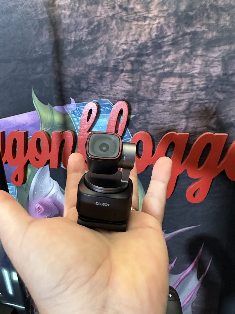 dragonblogger's tweet photo. I am blown away by the quality and performance of this AI Tracking 4K webcam that fits in the palm of your hand! This is the OBSBOT Tiny 2 you will not regret getting one https://t.co/ZP6kq7Jx58 #commissionearned #obsbot #obsbottiny2 #webcam #4kwebcam #aiwebcam https://t.co/R29anOXONu