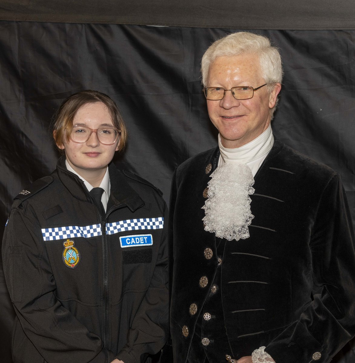 My first duty as High Sheriff was to attend the Police Cadet Awards Ceremony; what an honour to see such well turned out young cadets along with their proud leaders. Also very proud of my own High Sheriff's Police Cadets Wadey and Cleal. #policecadets @highsheriffs @sussex_police
